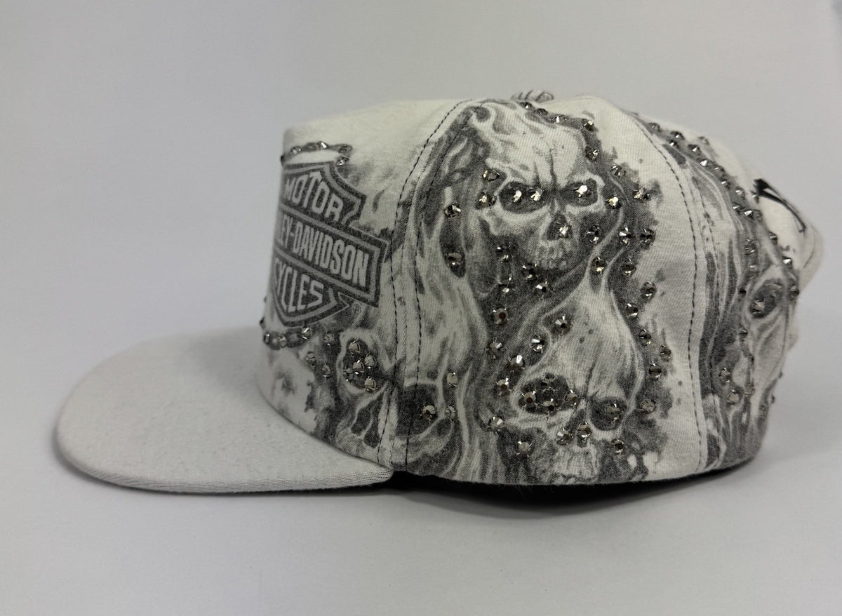 Bossi Harley Davidson 1 of 1 Rhinestone Vintage Cap, photo 5