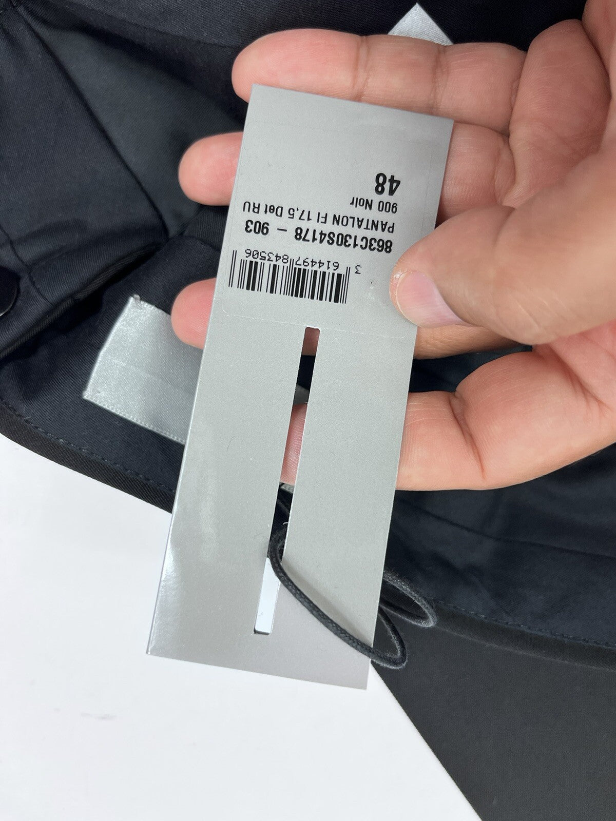 Dior Ruban Logo Black Smart Trousers, photo 13