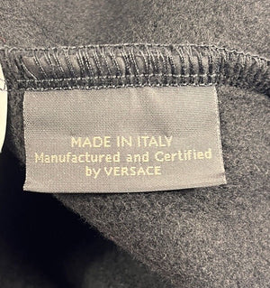 Versace x Kith Black Greek Key Logo Hoodie, photo 8