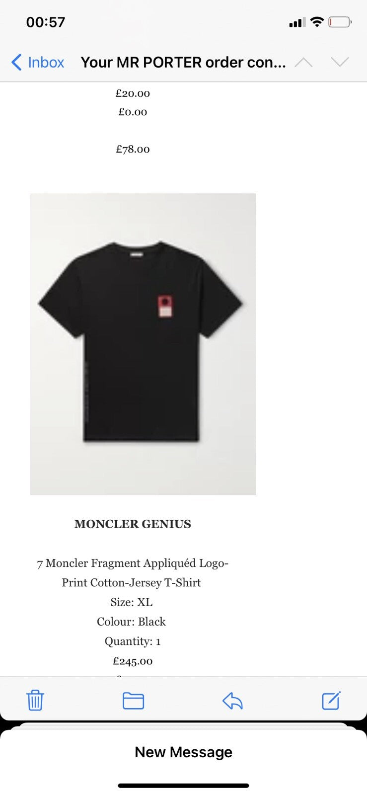 Moncler x Fragment Hiroshi Fujiwara Black Maglia T-Shirt, photo 21