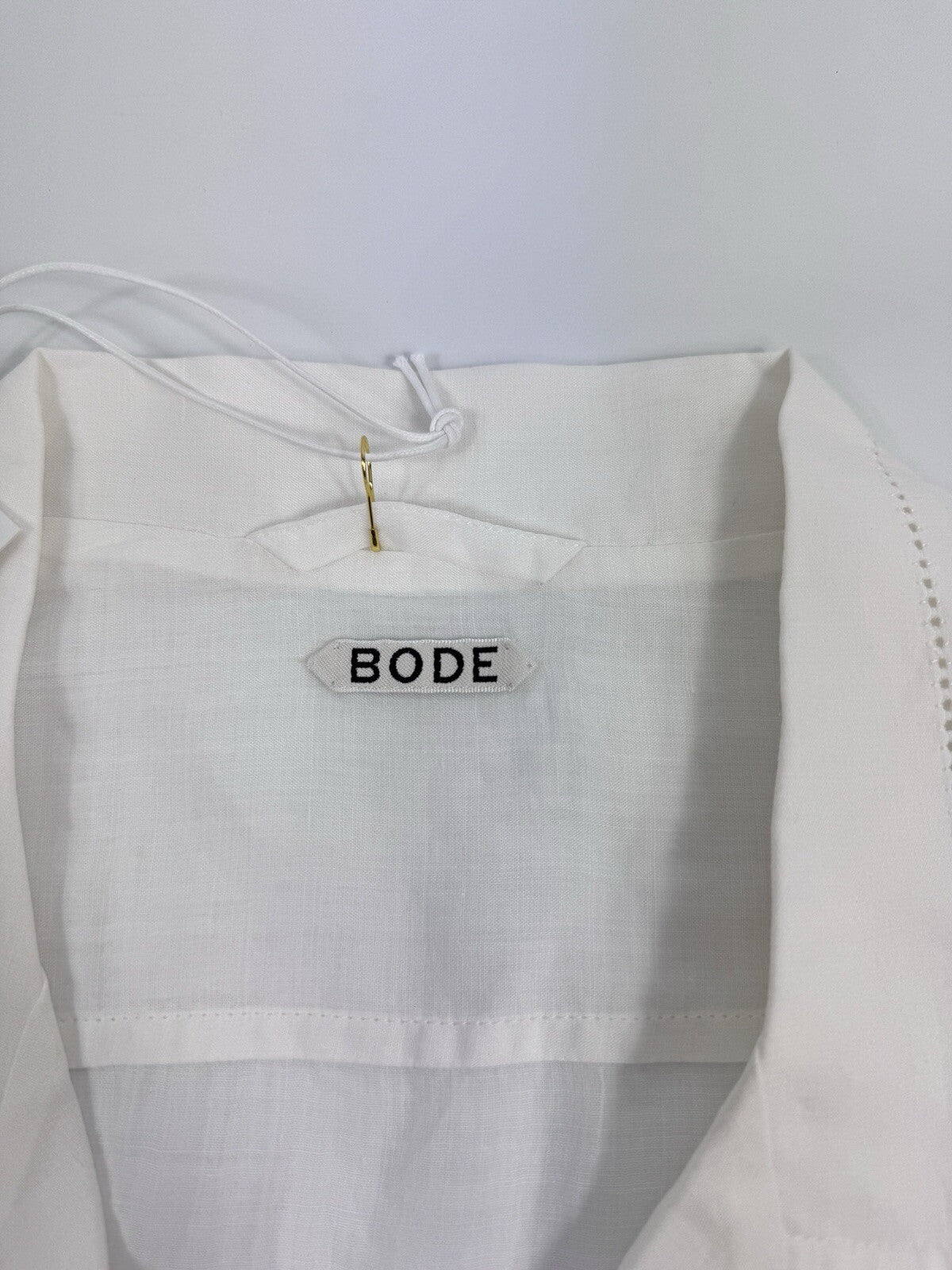 Bode Skiers Linen Shirt, photo 9