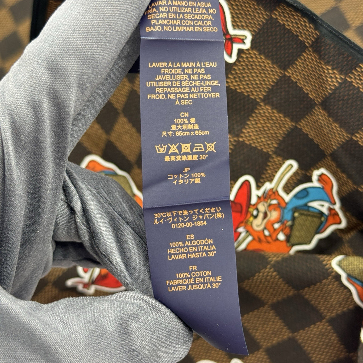 Louis Vuitton x Virgil Abloh Bandana Scarf Set of 3, photo 6