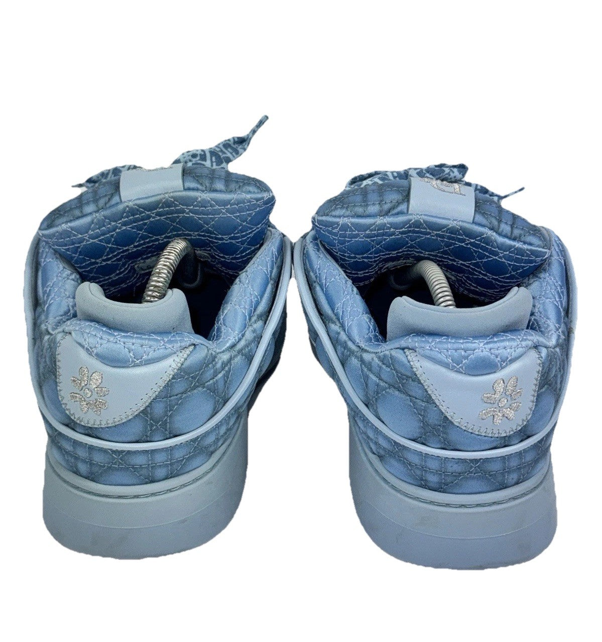 Dior x ERL 1 Of 470 Limited B9S Skater Kumo Cannage Satin Sneakers, photo 4