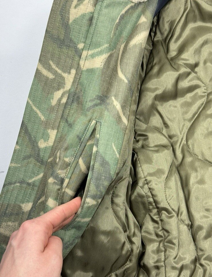 Saint Laurent Shearling Lined Camo Parka, photo 10