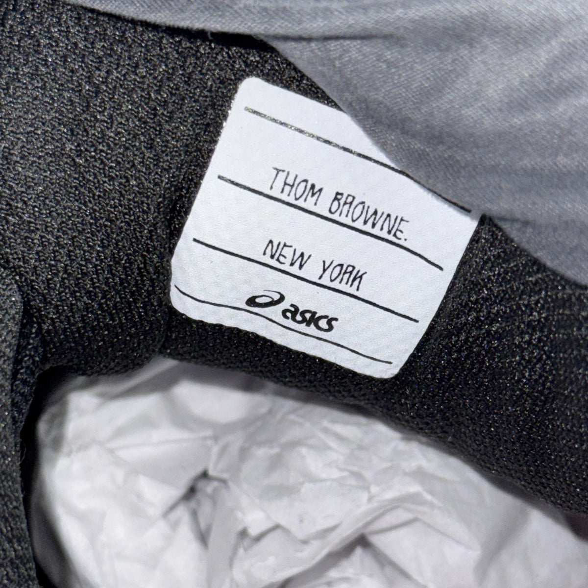 Thom Browne x Asics Gel Kayano 14 White London Exclusive Sneakers, photo 9