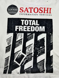 Satoshi Nakamoto Total Freedom T-Shirt, photo 4