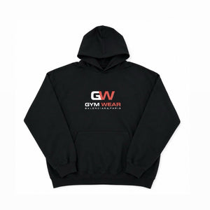 Balenciaga Gym Print Logo Oversized Men’s Hoodie, photo 1