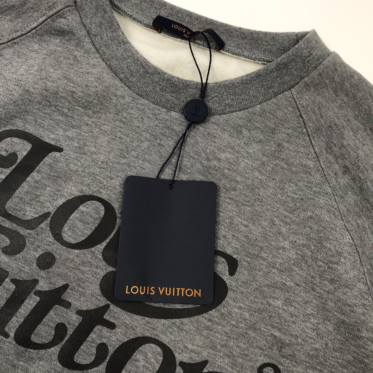 Louis Vuitton x Nigo Grey Print Crew-Neck Sweatshirt, photo 4