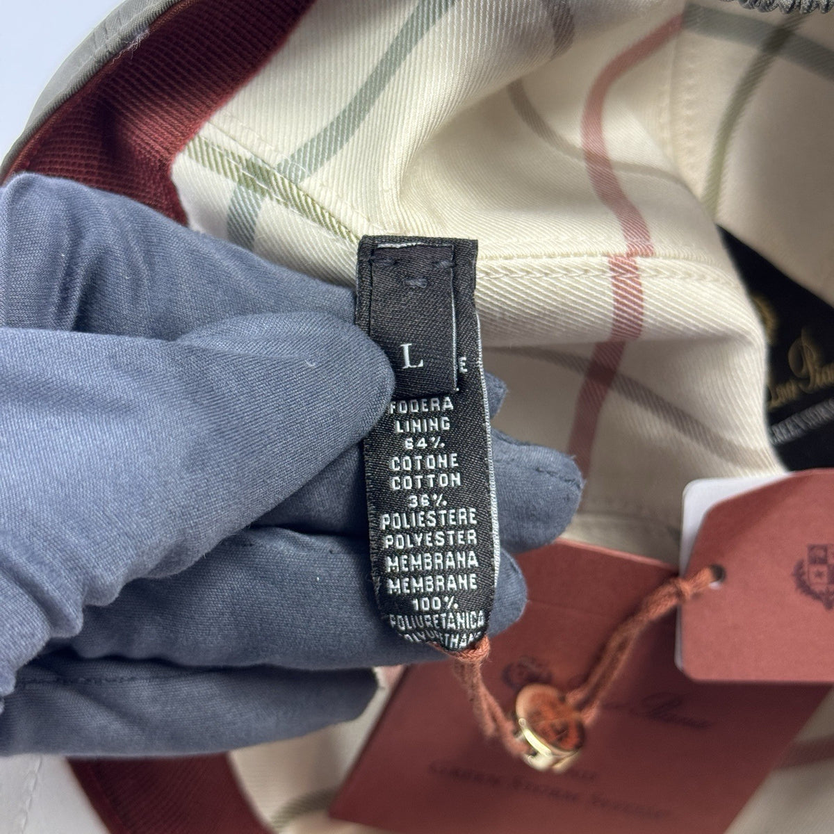 Loro Piana Logo Embroidered Baseball Cap, photo 8