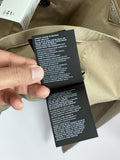 Prada Brown Beige Gabardine Work Jacket، الصورة 15