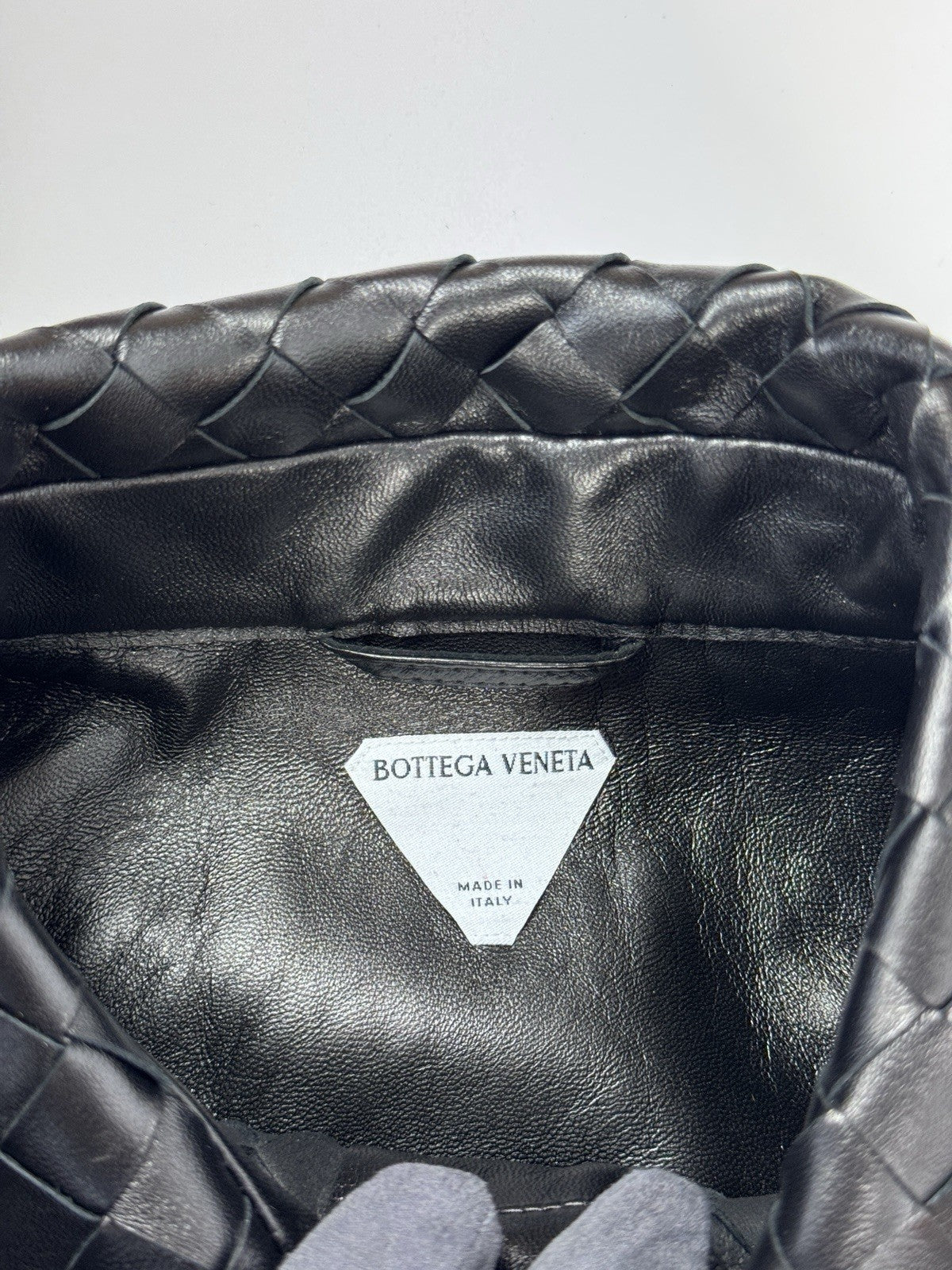 Bottega Veneta Intrecciato Lambskin Shirt, photo 4
