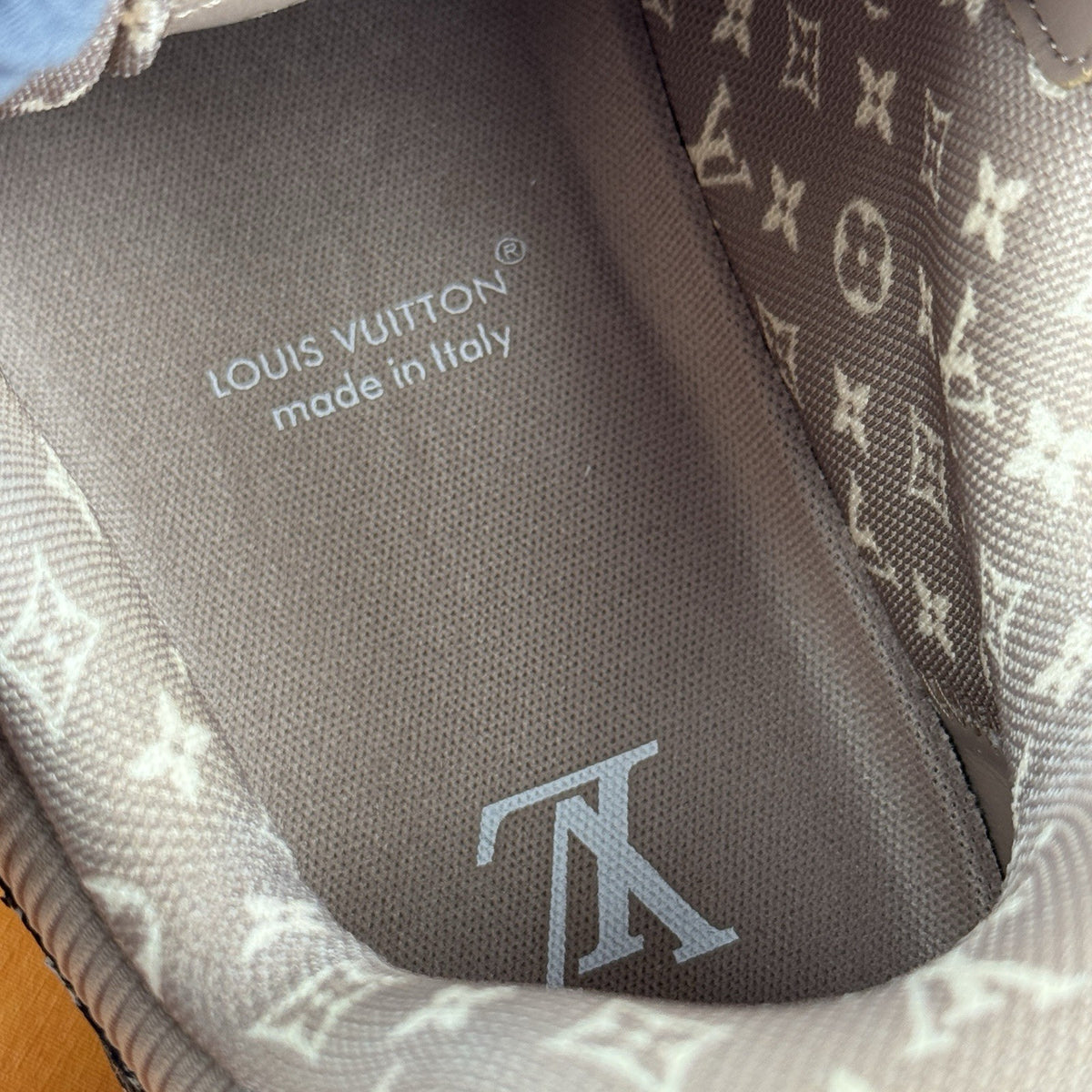Louis Vuitton Python Brown SK8 Trainers, photo 10