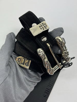 Enfants Riches Deprimes Suede Classic Stitched Belt، الصورة 3