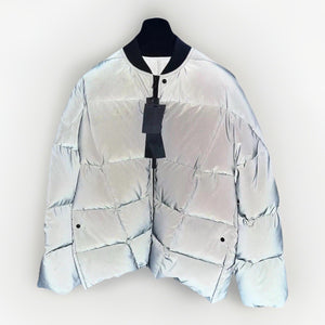 Rick Owens Reflex Oversized Quilted Reflective Jacket، الصورة 3