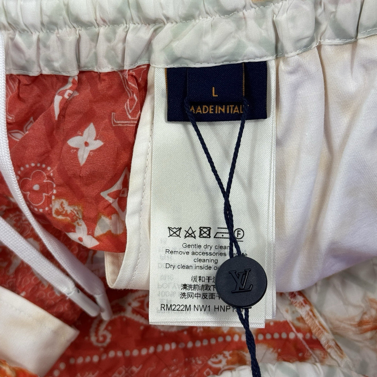 Louis Vuitton x Virgil Abloh FW22 Monogram Bandana Quilted Tracksuit Shorts:, photo 9