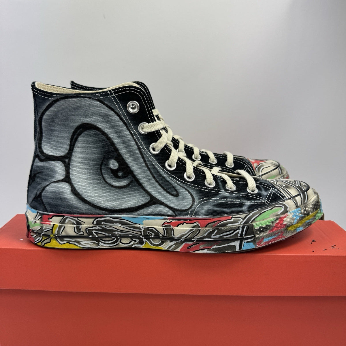 Converse Hand Painted Sprayed By Cosey Sneakers 1 Of 1, photo 2