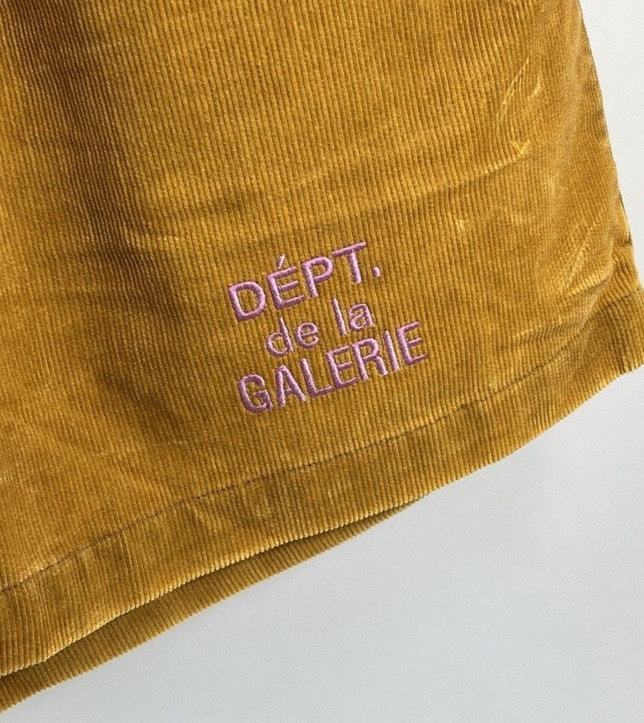 Gallery Dept Corduroy Embroidered Logo Shorts, photo 5