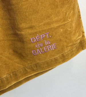 Gallery Dept Corduroy Embroidered Logo Shorts（写真4）