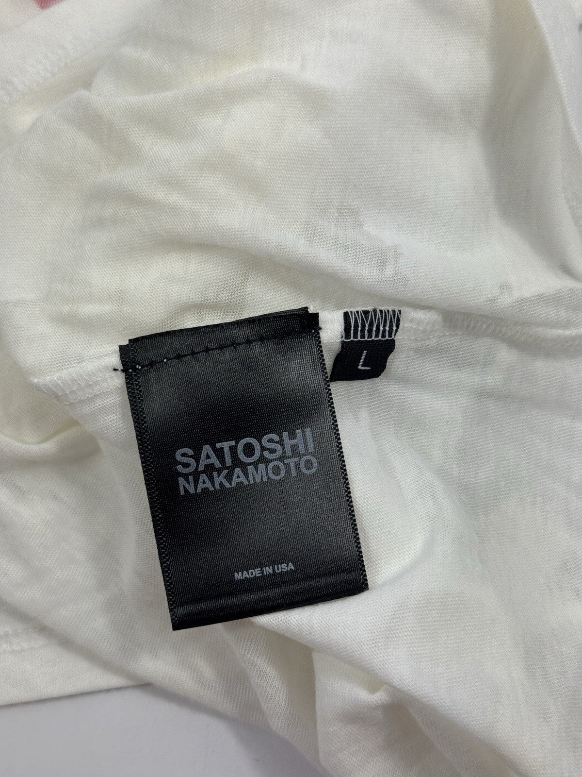 Satoshi Nakamoto I Love Satoshi Print T-Shirt, photo 5