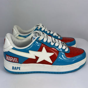 Bape A Bathing Ape Bape STA Marvel Comics Captain America Sneakers, photo 6