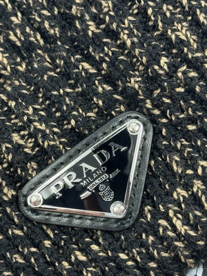 Prada Marled Wool Ear Flap Beanie FW22/23（写真4）