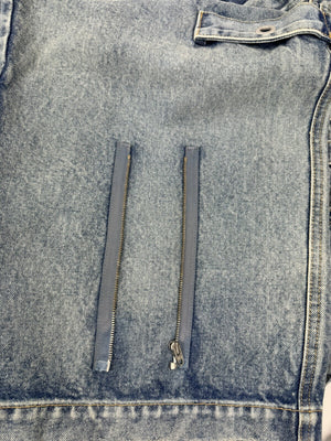Balenciaga 2 in 1 Raver Japan Denim Jeans / Shorts, photo 18