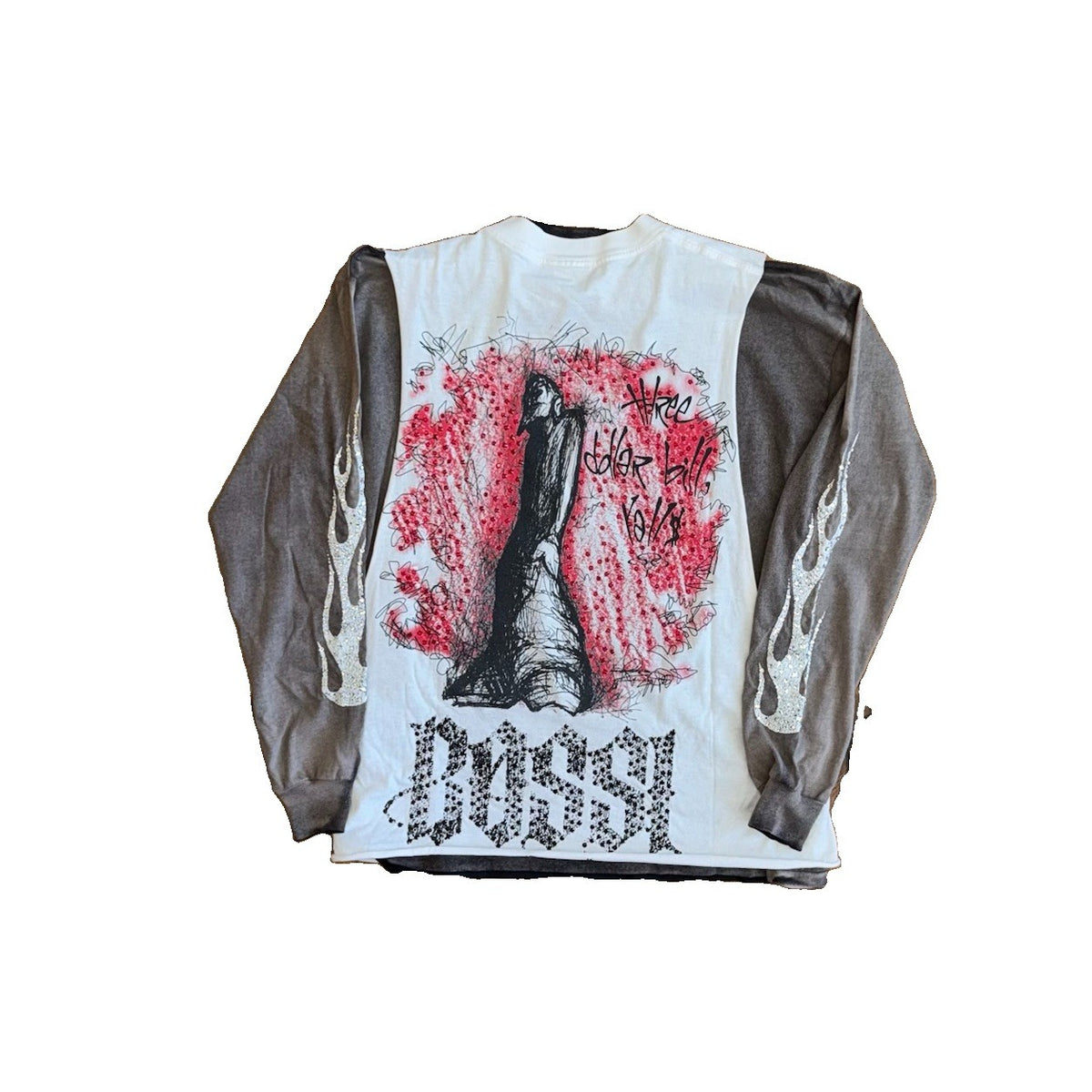 Bossi 1 of 1 Limp Bizkit Rhinestone Double Layered Vintage T-Shirt, photo 2