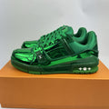 Louis Vuitton Argent Green Patent Trainers, photo 4