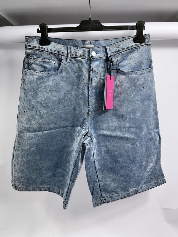 Dior x ERL Velvety Distressed Shorts, photo 2