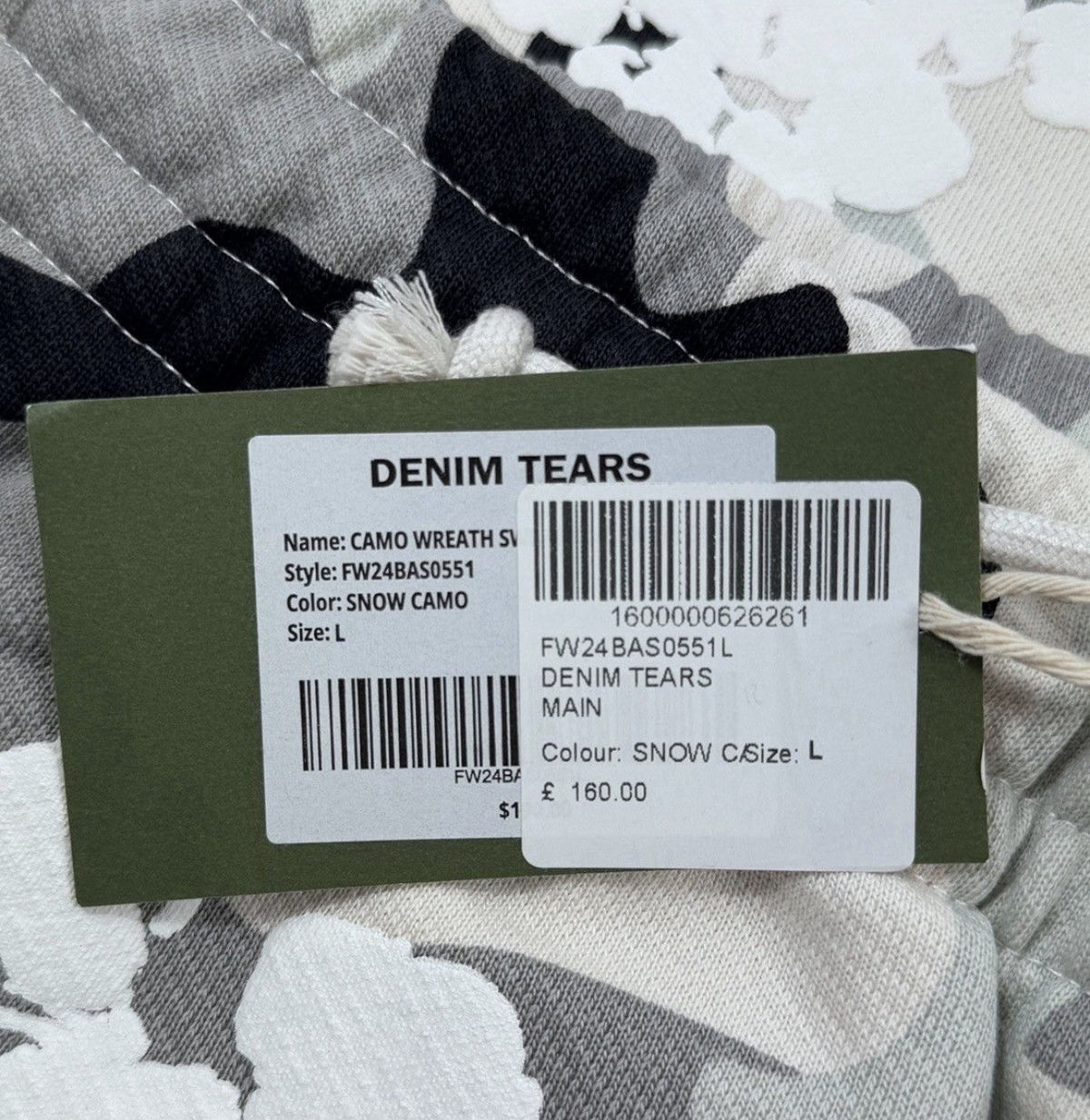 Denim Tears Camouflage Sweatpants, photo 10